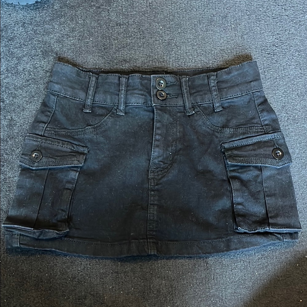 SHEIN Black Mini Skirt